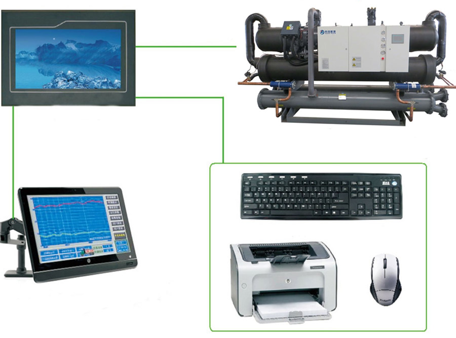 Water-Cooled Screw Flooded Chiller